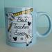 Disney Kitchen | Disney Mickey Mouse Best Teacher Mug | Color: Blue/Yellow | Size: 20 Oz