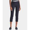 Ralph Lauren Pants & Jumpsuits | Lauren Navy Petite Stretch Twill Skinny Crop Pants | Color: Red | Size: 12p