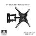 TV Wall Mount for 32-55 inch LCD LED Plasma Screens Fully Articulating Stand Bracket