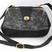 Gucci Bags | Gucci Vintage Accessories Collection Black Distressed Leather Crossbody Bag | Color: Black/Gold | Size: Os