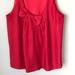 Kate Spade Tops | Kate Spade New York Red Silk Bow Tank | Color: Red | Size: S