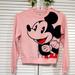 Disney Tops | Disney Mickey Mouse Sweatshirt | Color: Black/Pink | Size: Xs