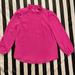 J. Crew Tops | J Crew Sz Xs Hot Pink Ruffle Neck Blouse With Puff Sleeves | Color: Pink | Size: Xs