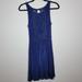 Free People Dresses | Free People Open Back Navy Swing Dress | Color: Blue | Size: Xs