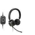 Snom A330D Kabelgebundenes Over-Ear-Headset - Headset Mit Mikrofon Kabellos, Kopfhörer Kabel, Gaming Headset Wireless Mit Mikrofon & Passiver Geräuschunterdrückung - Telefon 00004598