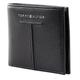 Tommy Hilfiger Mens Central Mini Card Holder (Black) (Black)