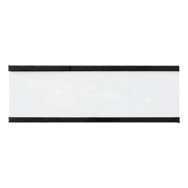 Legamaster 54-Pack Etikettenhalter schwarz, magnetisch inkl. weiße Etiketten 6,0 x 2,0 cm schwarz, 6x2 cm Image