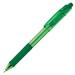 Pentel R.S.V.P. RT Colors New Retractable Ballpoint Pen Medium Line Barrel Green Ink Box of 12 (BK93CRD-D)