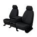 CalTrend Front Buckets Faux Leather Seat Covers for 2012-2021 Nissan NV1500-3500 - NS175-01LB Black Insert with Black Trim