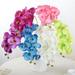 SPRING PARK 1Pc DIY Artificial Fake Silk Flower Phalaenopsis Butterfly Decor