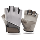 Men s and women s black and Grey weight lifting Gloves - Breathable half finger exercise gloves