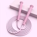 Jump Rope for Fitness Lightweight Jumping Rope and Exercise Jumping Rope Environmentally Friendly Material Skipping Rope 9 ft Adjustable length Speed Jump Rope Pink