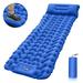 Dcenta Lightweight Camping Mat with Air Pillow Portable Air Waterproof Backpacking Pad