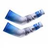 New Sportswear Summer Cooling Running Outdoor Sport Arm Cover Sun Protection Arm Sleeves BLUE L STYLE2