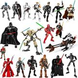 Star Wars Buildable Figure Stormtrooper Darth Vader Kylo Ren Chewbacca Boba Jango Fett General Grievou Action Boy Toy