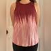 American Eagle Outfitters Tops | American Eagle - Soft & Sexy Tie Dye Muscle Tank Top With Lace-Up Accent | Color: Pink/Red | Size: S