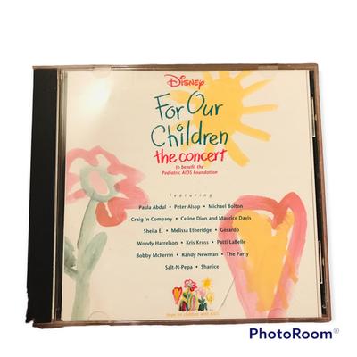 Disney Media | Disney For Our Children The Concert Aids Benefit 1992 Vintage Cd | Color: Pink/Yellow | Size: Os