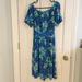 Lilly Pulitzer Dresses | Lilly Pulitzer Stretch Dress | Color: Blue/Green | Size: M