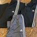 Adidas Bottoms | 3 Pairs Adidas Boys Pants | Color: Black/Gray | Size: Xlb