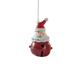 Mini Ball Crafts Christmas Decorations Balls Glass Christmas Painted Resin Snowman Iron Bell Pendant Creative Decorations Christmas Tree Pendant Christmas Mantel Garland Flocked