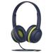 Kids Headphones with Microphone Stereo Wired Headphones for Kids with Adjustable Foldable Design Kids Headphones for School Tablet Airplane