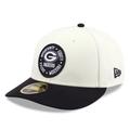 Men's New Era Cream/Black Green Bay Packers 2022 Inspire Change 59FIFTY Low Profile Fitted Hat