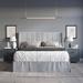 Velvet Wingback Tufted Upholstered Platform Storage Bed, King in Silver Grey - CasePiece USA C8362KPLS-SGY-VV