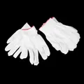 Gants de fil de protection du travail fil de coton fil blanc pilote de site gants de travail de