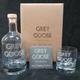 Grey Goose Decanter box set can be personalised