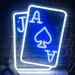 Neonium Custom Playing Cards Neon Signs Poker Neon Light For Wall Decor Led Light Sign Gift For Her