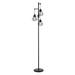 Industrial Floor Lamp with 3 Dimmable LED Bulbs Standing Lamp for Living Room Tree Floor Lamp Tall Lamp with Cage Shades for Bedroom Home Decor