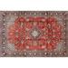 Ahgly Company Indoor Rectangle Traditional Camel Brown Persian Area Rugs 4 x 6