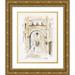 Swatland Sally 20x24 Gold Ornate Wood Framed with Double Matting Museum Art Print Titled - Venice Market Day I