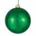 The Holiday Aisle® Glenavy Holiday Décor Ball Ornament Plastic in Green | 8 H x 8 W x 8 D in | Wayfair B7584241652943469D75F005C0F83614