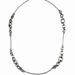 Kate Spade Jewelry | Kate Spade Night Lounge Modern Pave Chain Link Silver-Tone Necklace | Color: Silver | Size: Os