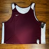 Nike Shirts | *Nwt* Nike Men’s Elite Dri-Fit Reversible Lacrosse Tank Size 3xl | Color: Purple/Red | Size: 3xl