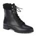 Kate Spade Shoes | Kate Spade New York Rafferty Faux Fur Trim Combat Boots | Color: Black | Size: 8