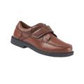 Blair Men's Dr. Max™ Leather One-Strap Casual Shoes - Tan - 8