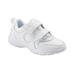 Blair Men's Dr. Max™ Leather Sneakers with Memory Foam - White - 10.5
