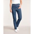 Blair Women's DenimEase Classic 5-Pocket Jeans - Denim - 10P - Petite