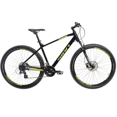 Mountainbike SIGN Fahrräder Gr. 48 cm, 29 Zoll (73,66 cm), schwarz Hardtail