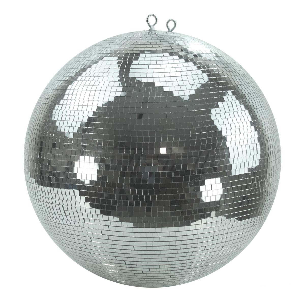 SATISFIRE Spiegelkugel 50cm silber Safety Discokugel Mirrorball Party Disko Deko Image