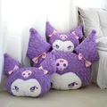 Sanurgente-Coussin de dos doux et confortable pour filles coussin en peluche Kuromi jouet en