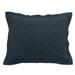 HiEnd Accents Diamond Pattern Linen Cotton Diamond Quilted Pillow Sham, 1PC