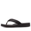 Badezehentrenner LASCANA, Damen, Gr. 40, schwarz, Obermaterial: 100% Textilmaterial. Decksohle: 100% Synthetik. Laufsohle: 100% Synthetik, unifarben, feminin, Schuhe Zehentrenner Dianette, Sandale, Pantolette, Badeschuh mit Ringapplikation "Italy"...