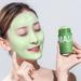 Green Tea Deep Cleaning Solid Mask Daub Type Oil Control Cleanser Moisturizer Acne Blackhead Remover Mask Shrinking Pore Improve Rough Skin Acne Treatment Face Care Mask