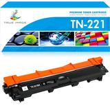 True Image 1-Pack Compatible Toner for Brother TN-221 TN-225 TN-221BK Work with HL-3170CDW HL-3140CW MFC-9340CDW HL-3180CDW MFC-9130CW MFC-9330CDW Printer Ink(Black)