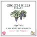 Grgich Hills Estate Cabernet Sauvignon (1.5 Liter Magnum) 2017 Red Wine - California