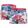 "Boxer Angleterre Three Lions - Blanc - Homme - Homme Taille: L"