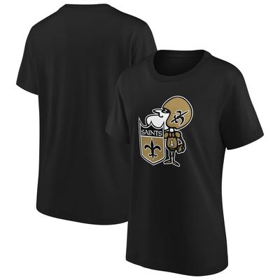 New Orleans Saints Klassisches Logo-T-Shirt – Damen Image